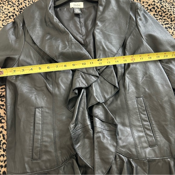 NEIMAN MARCUS 100% Soft Lamb Leather Jacket NWOT - Picture 9 of 9